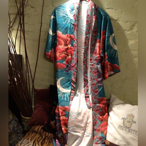 NEW SALE !Boho moon n stars kimono 🌙 - Picture 3 of 7